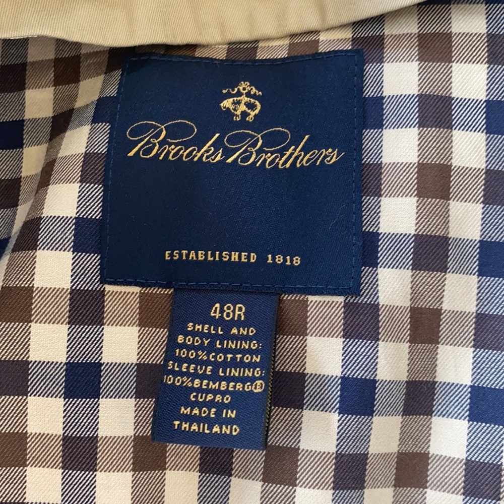 Brooks Brothers Trench Coat - Picture 12 of 16